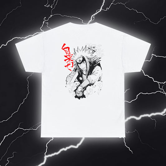 Legendary Jiraiya Graphic Tee - Embrace the Toad Sage's Legacy