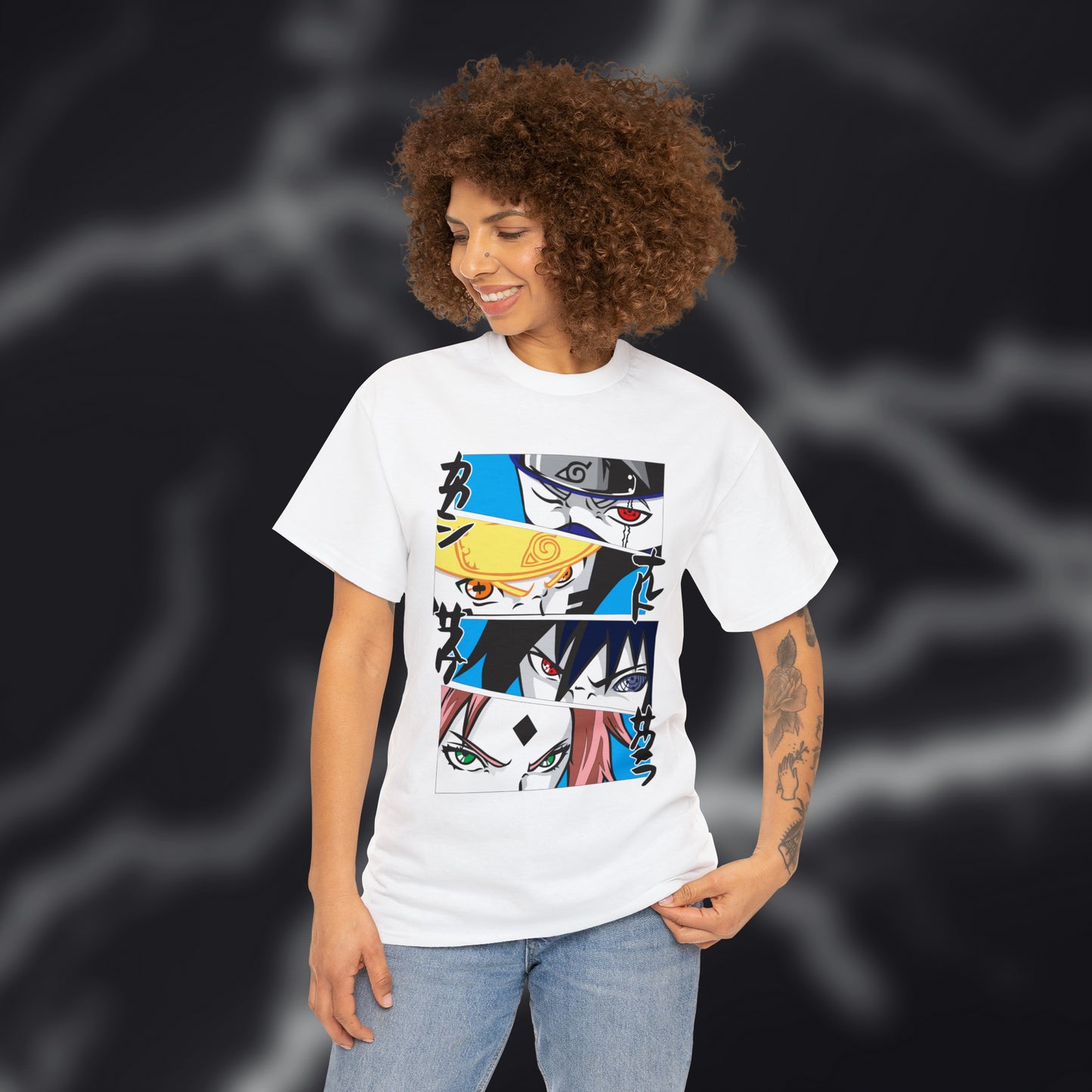 Unbreakable Bond Team 7 Naruto Graphic Tee - Embrace the Power of Friendship