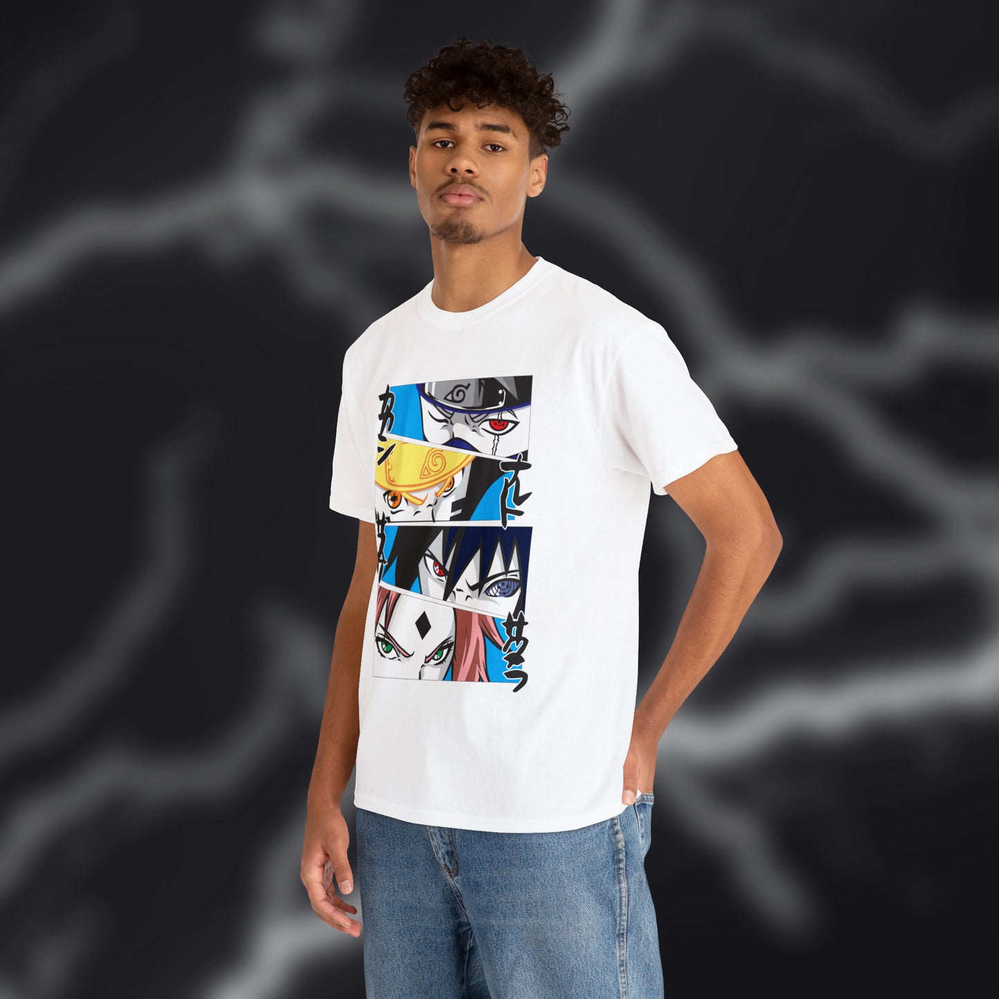 Unbreakable Bond Team 7 Naruto Graphic Tee - Embrace the Power of Friendship