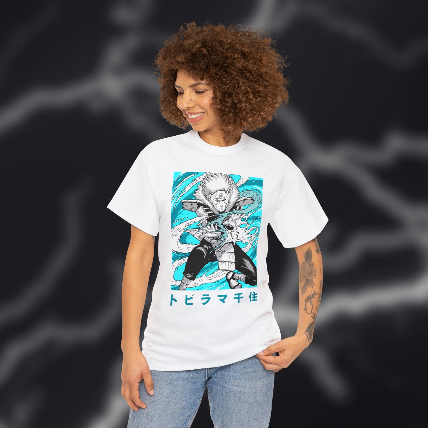 Tobirama Senju Legacy from Graphic Tee - Embody the Wisdom of the Second Hokage!