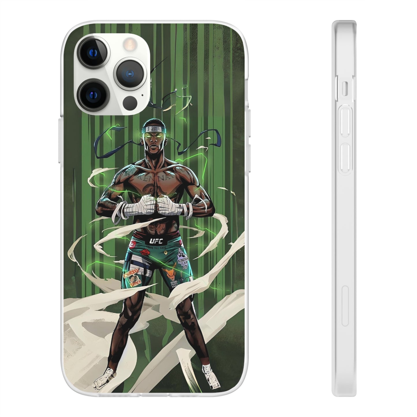 Adesanya Animated Flexi Phone Case - Limited Edition Design by Cuff Culture