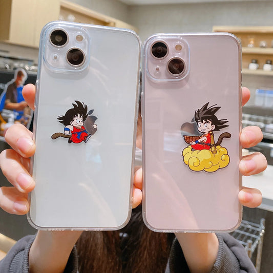 Japan Anime Soft Silicone Clear Phone Case - Dragon Ball Z Cover