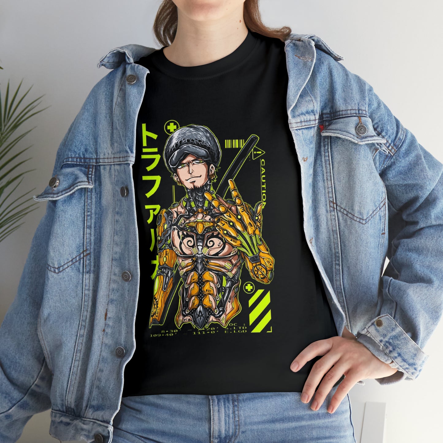 Trafalgar D. Water Law Mecha T-Shirt: Surge with Supernova Power