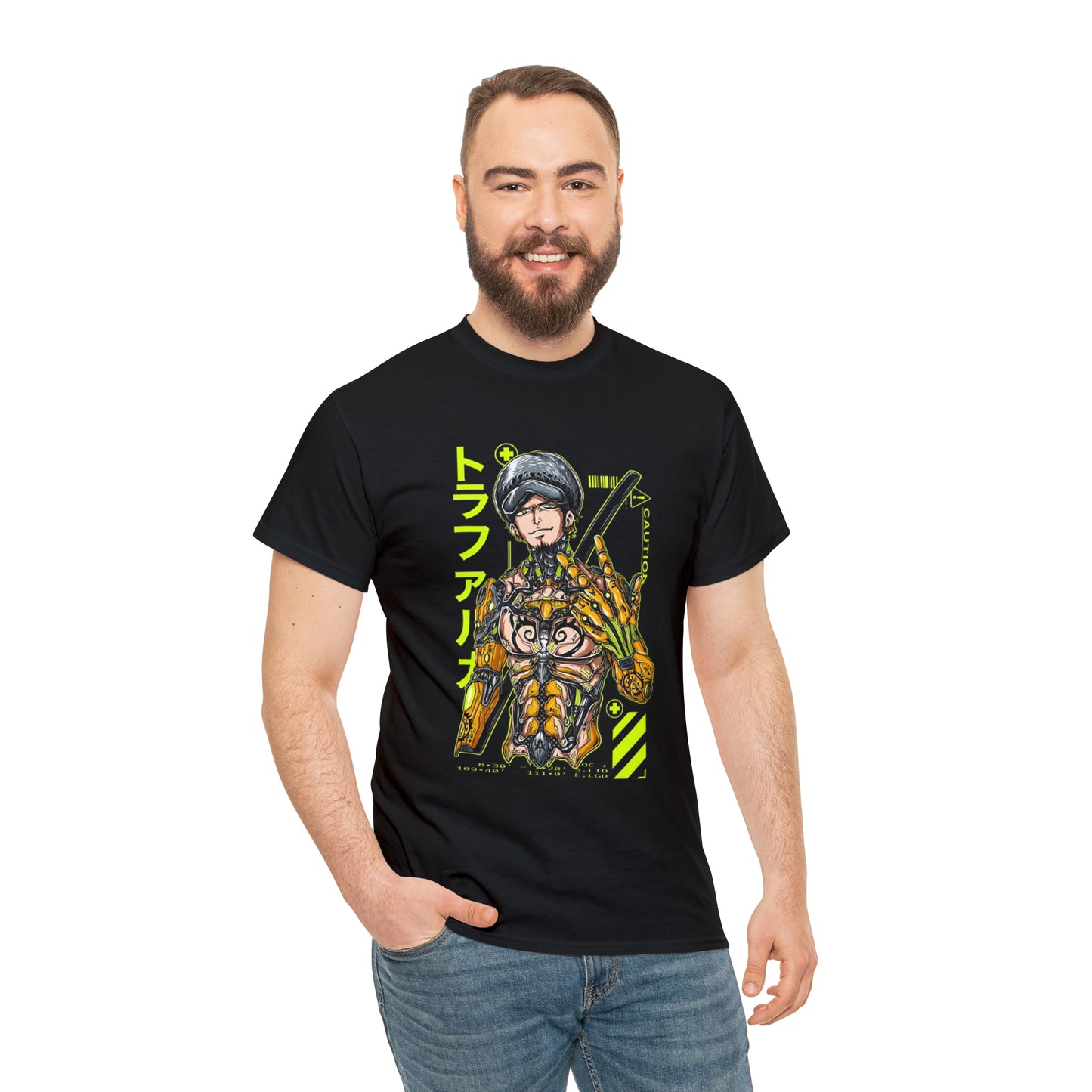 Trafalgar D. Water Law Mecha T-Shirt: Surge with Supernova Power