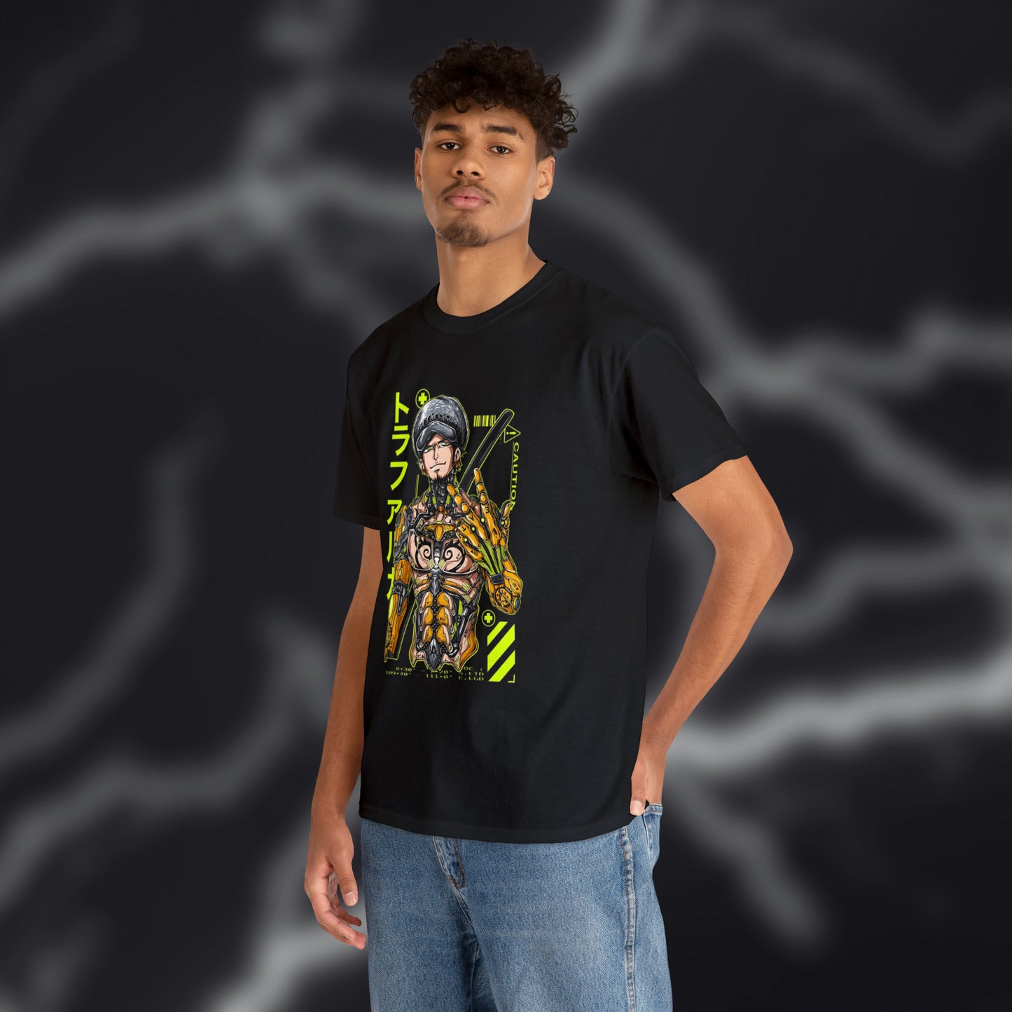 Trafalgar D. Water Law Mecha T-Shirt: Surge with Supernova Power