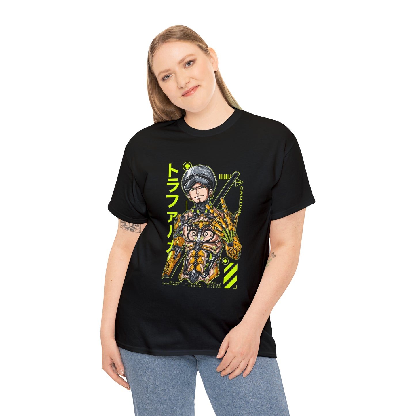 Trafalgar D. Water Law Mecha T-Shirt: Surge with Supernova Power